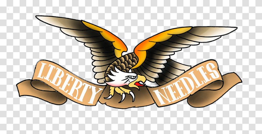 Needle Clipart Tattoo Needle Illustration, Animal, Bird, Flying, Eagle Transparent Png