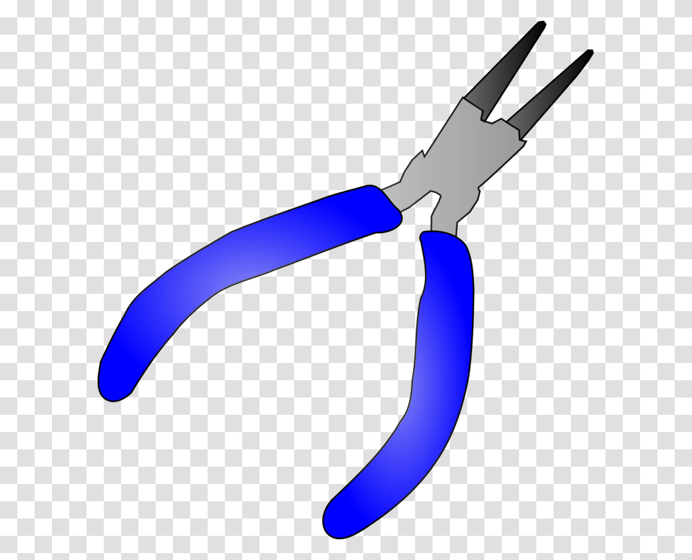 Needle Nose Pliers Hand Tool Slip Joint Pliers, Scissors, Blade, Weapon, Weaponry Transparent Png