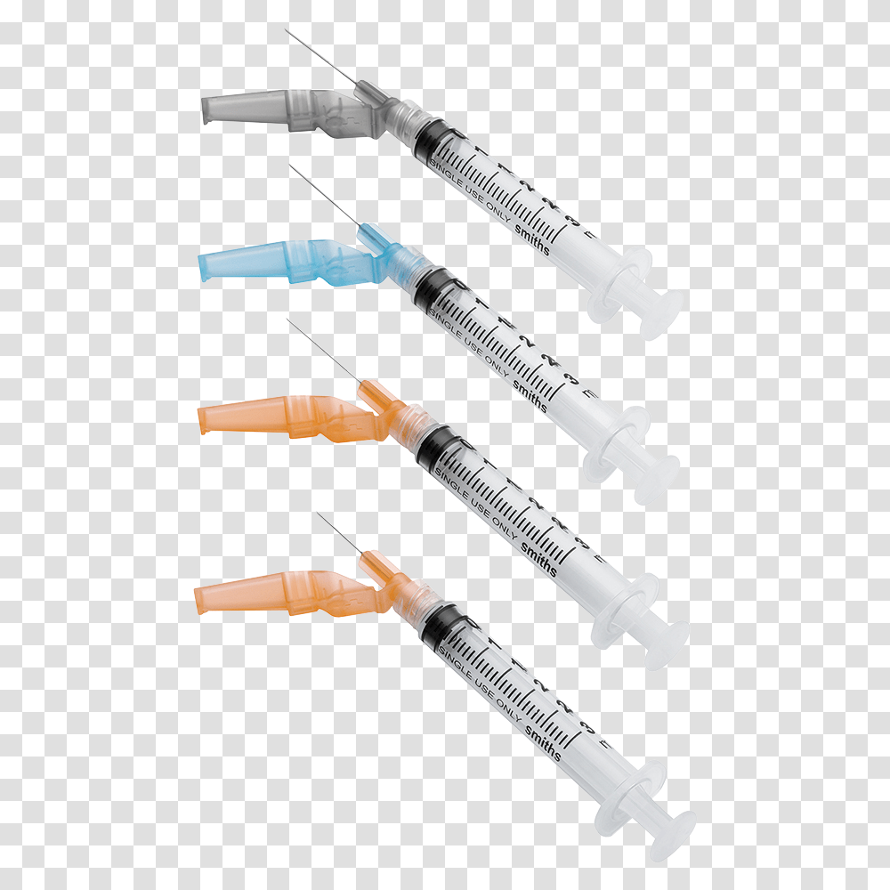 Needle Pro Edge Safety Device Sharps Safety Smiths Medical Needle Safety Devices, Injection Transparent Png