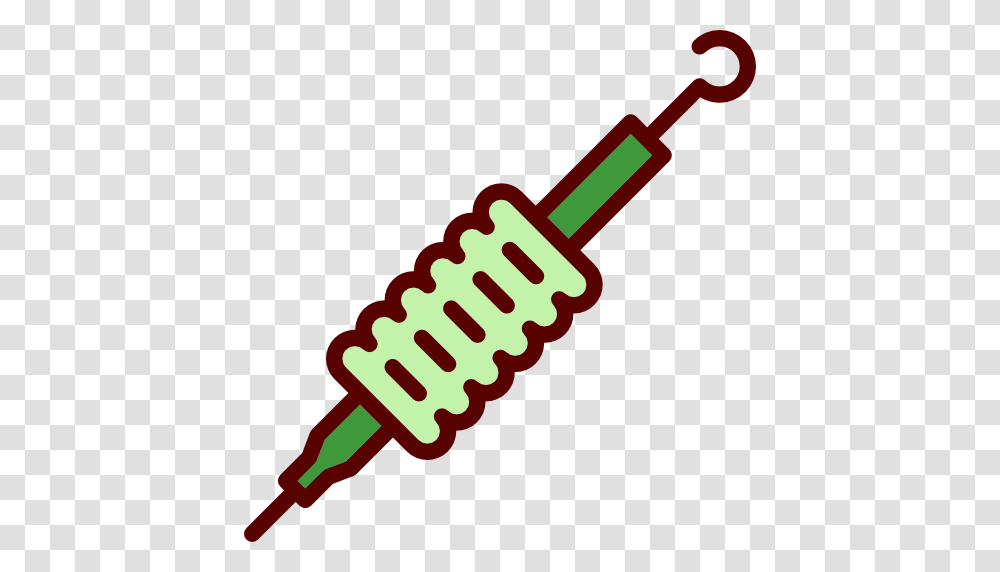 Needle Tattoo Tools And Utensils Machine Icon, Coil, Spiral, Ketchup, Food Transparent Png
