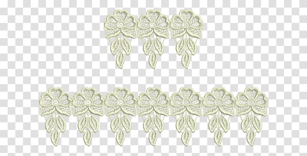 Needlework, Lace, Rug Transparent Png