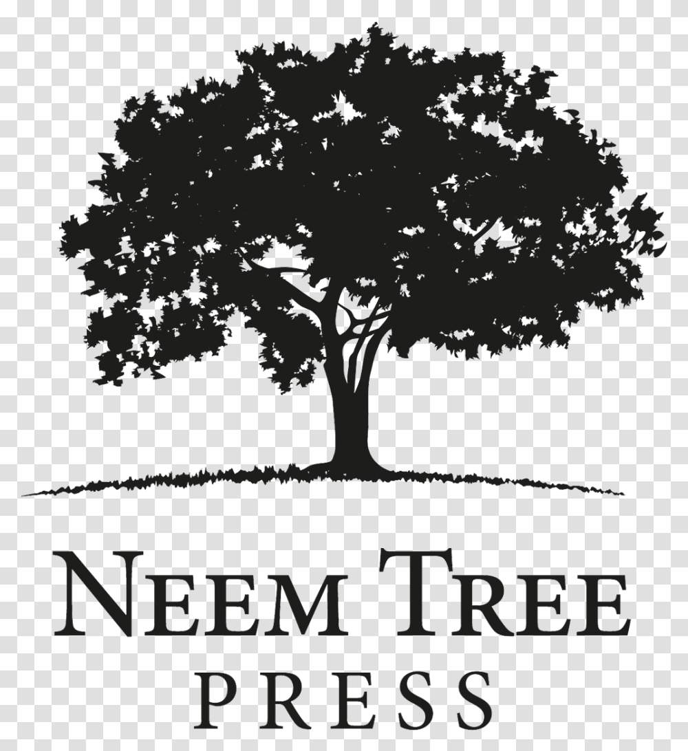 Neem Tree Press Neem Tree, Plant, Poster, Advertisement, Silhouette Transparent Png