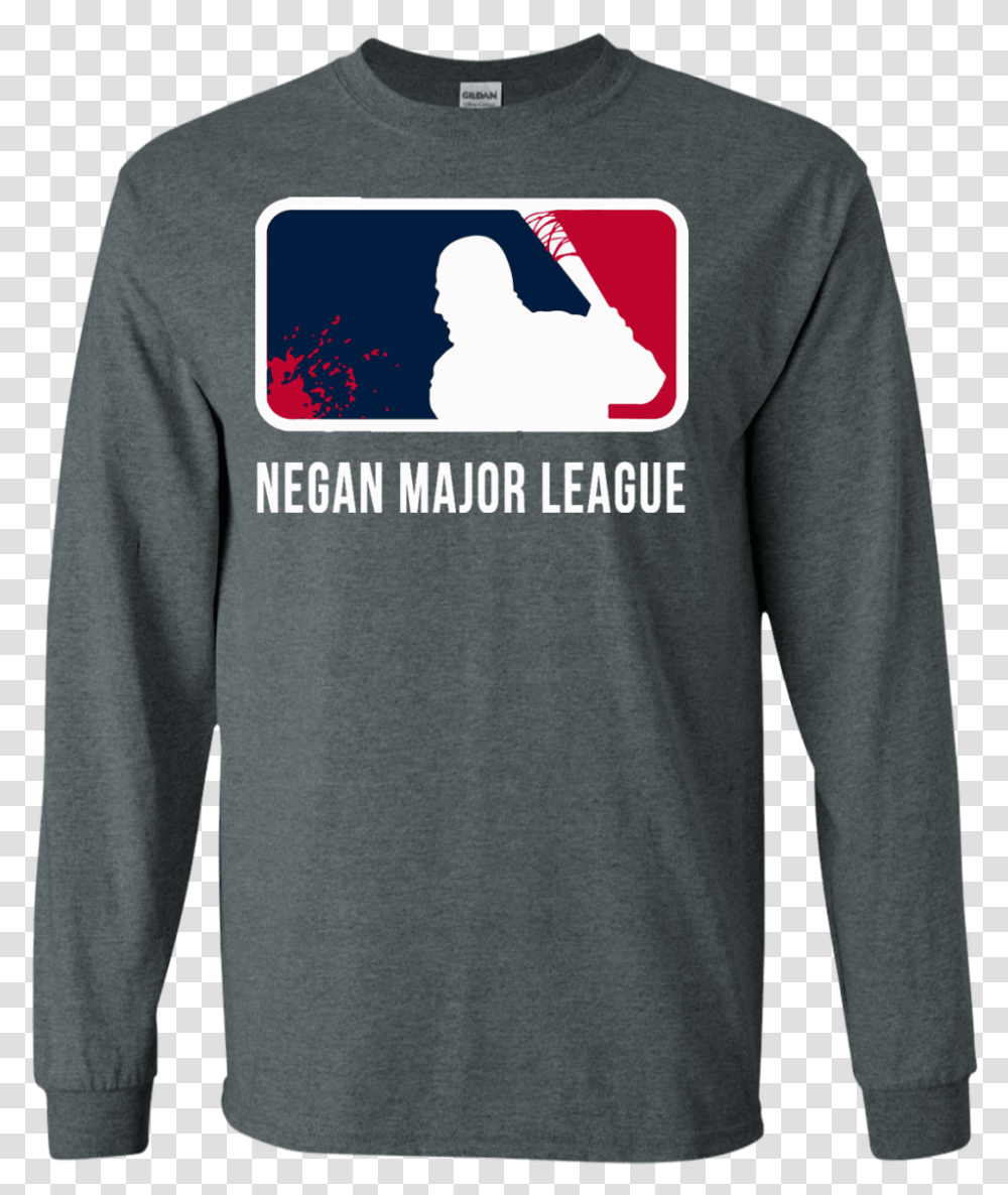 Negan Major League Shirt, Sleeve, Apparel, Long Sleeve Transparent Png