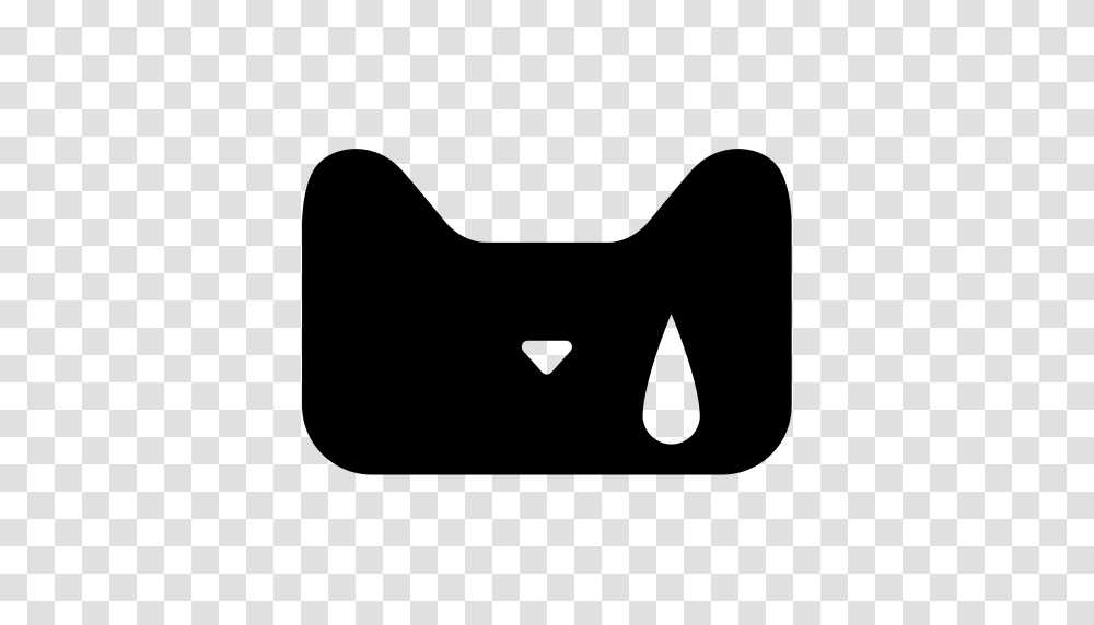Negative Cathead Negative Sad Icon With And Vector Format, Gray, World Of Warcraft Transparent Png