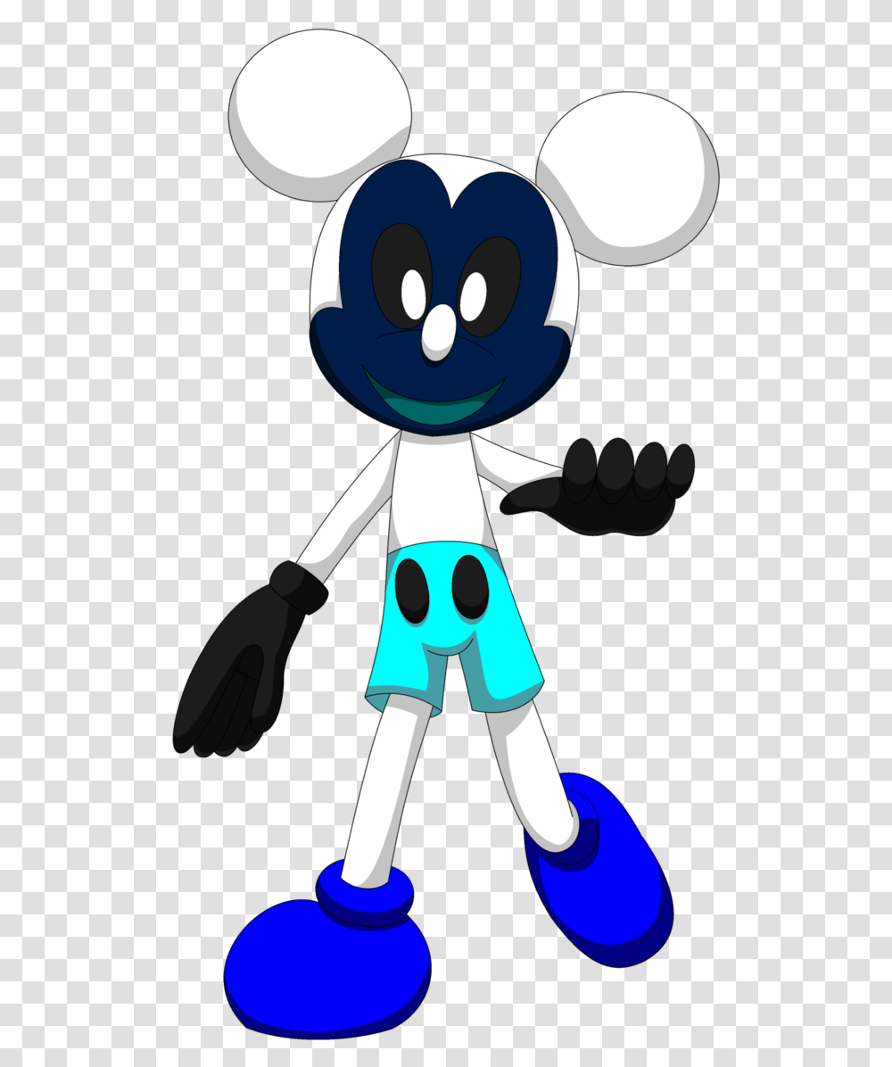 Negative Mickey Five Nights At Treasure Island, Toy, Figurine Transparent Png
