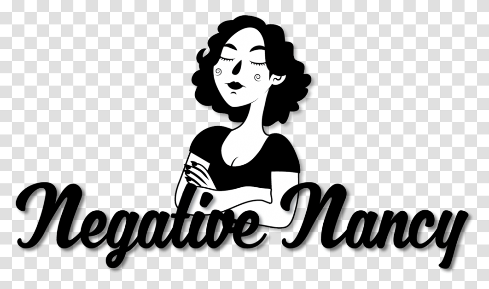 Negative Nancy Shop Negative Nancy, Stencil, Apparel Transparent Png