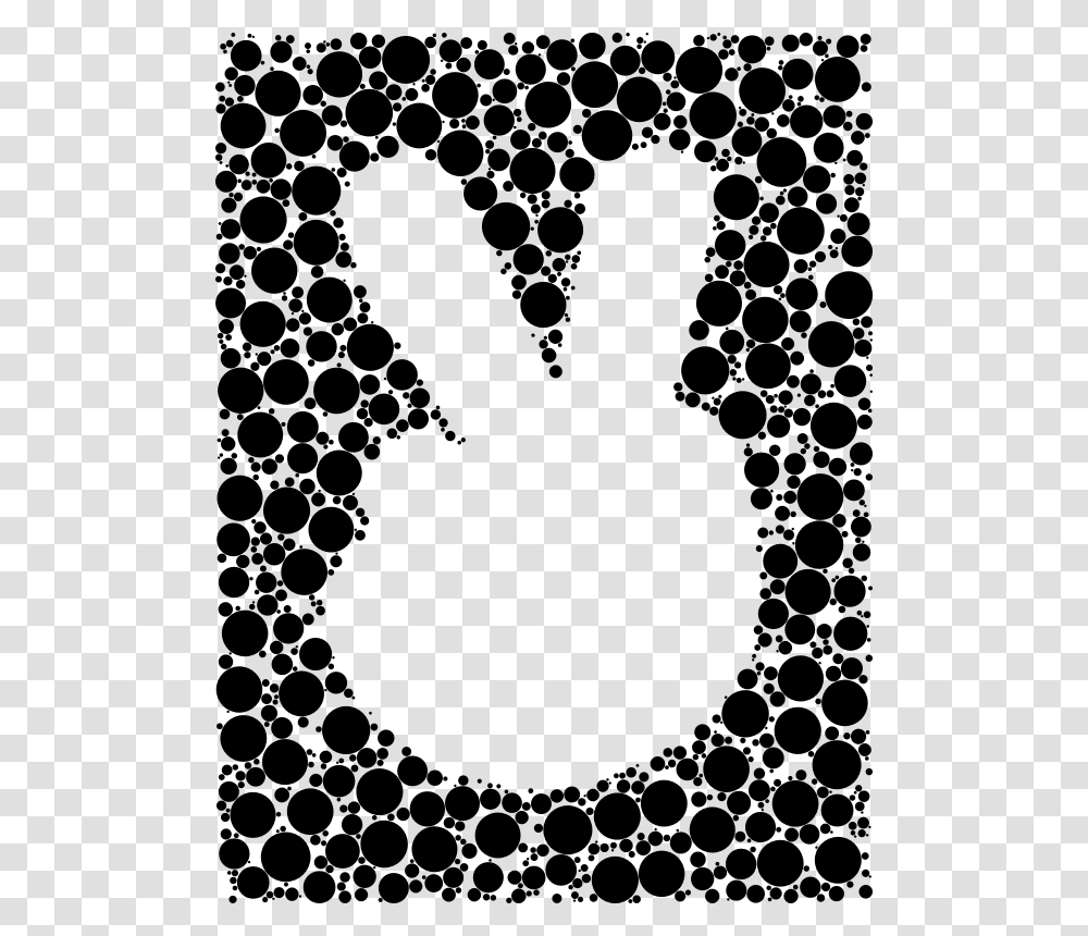 Negative Space Comic Peace Hand Circles Monochrome, Gray, World Of Warcraft Transparent Png