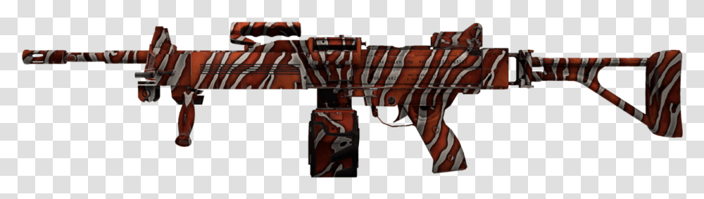 Negev Lionfish Man O War Skin Csgo, Gun, Weapon, Weaponry, Quake Transparent Png