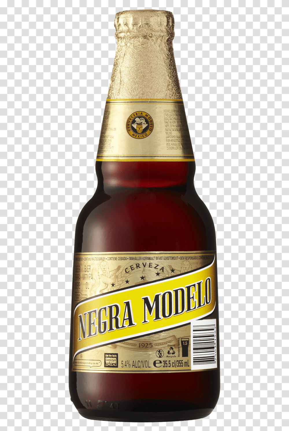 Negra Modelo Beer 355ml Negra Modelo Srm, Alcohol, Beverage, Drink, Bottle Transparent Png