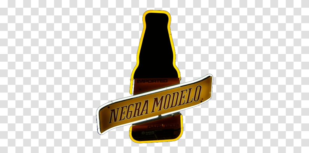 Negra Modelo Neon Sign Language, Dynamite, Weapon, Beverage, Lager Transparent Png