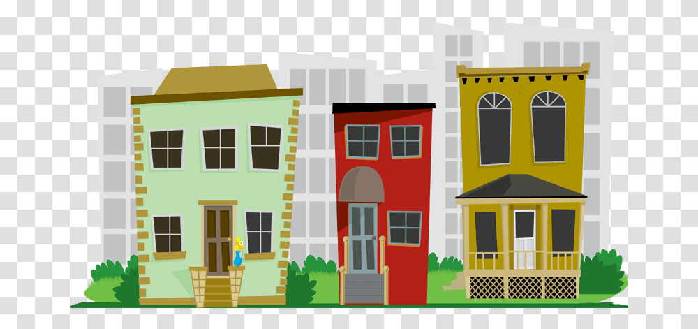 Neighborhood Clip Art, Housing, Building, Urban, Villa Transparent Png
