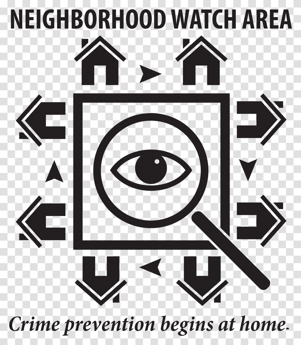 Neighborhood Watch Area Home Icon, Indoors, Shooting Range, Poster Transparent Png