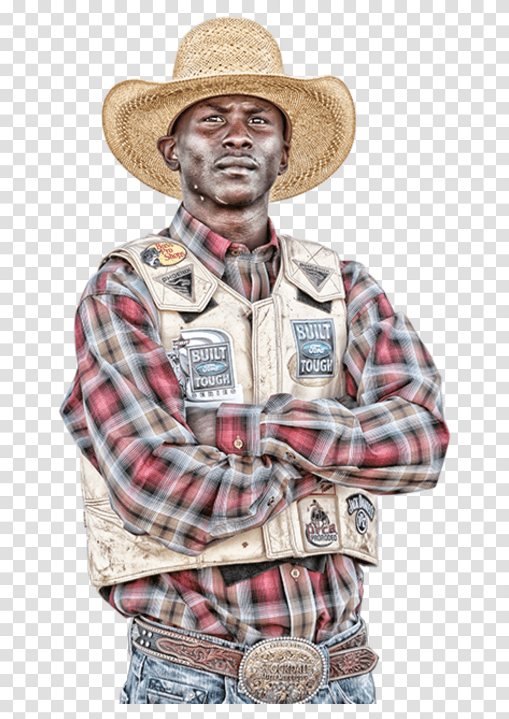 Neil Holmes Bull Rider, Apparel, Hat, Person Transparent Png