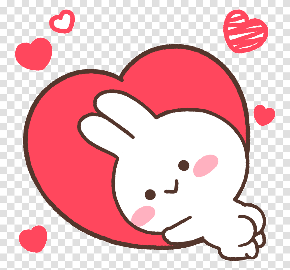 Neko And Mimi Ideas Cute Gif Love Cute Love Cartoons, Heart, Text, Sweets, Food Transparent Png