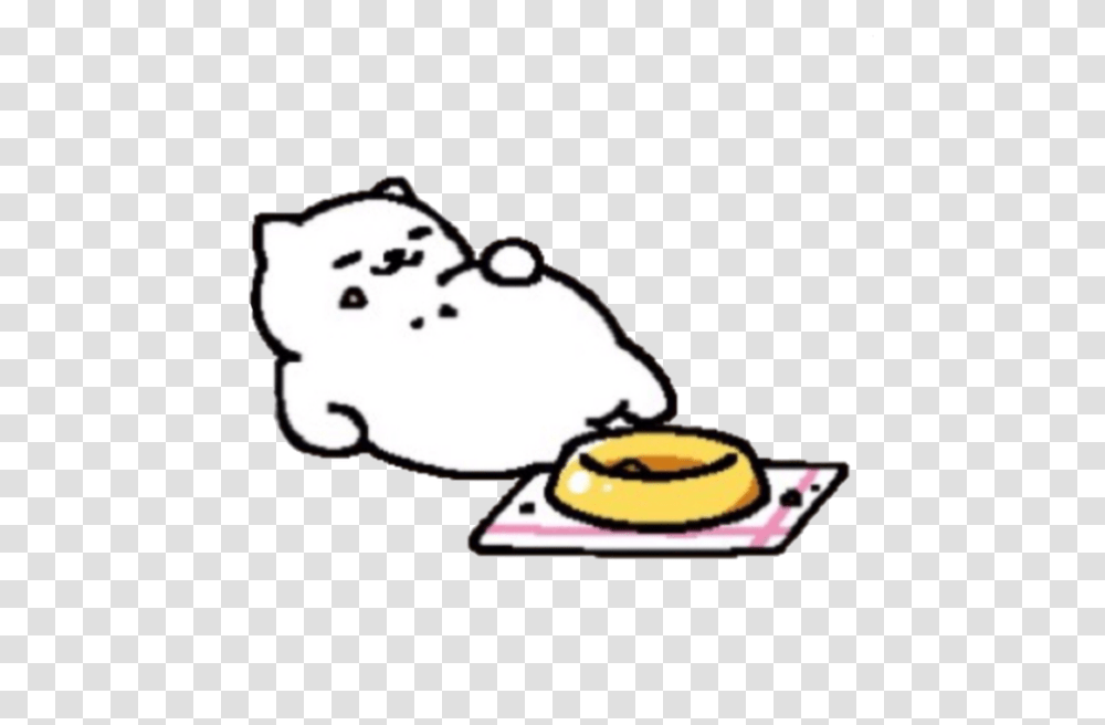 Neko Atsume Cat Food Neko Atsume Tubbs, Meal, Dish, Bread Transparent Png