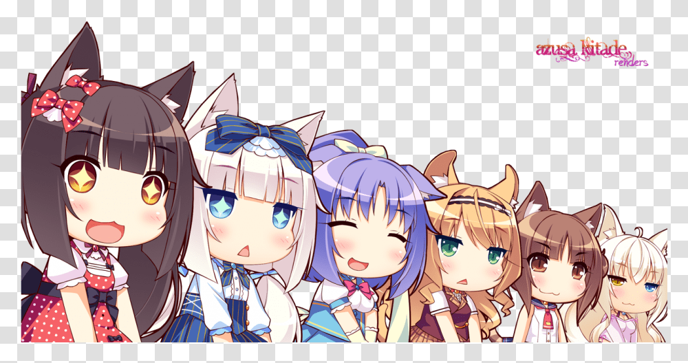 Neko Works Oryginal Picture Nekopara Hitomi, Doll, Toy, Manga, Comics Transparent Png