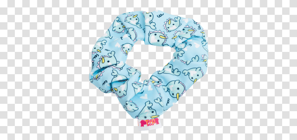 Nelly The Narwhale Scrunchie Scarf, Apparel, Indoors, Room Transparent Png