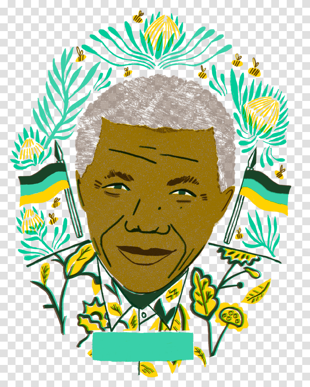Nelson Mandela Little Guides To Great Lives, Modern Art, Person Transparent Png