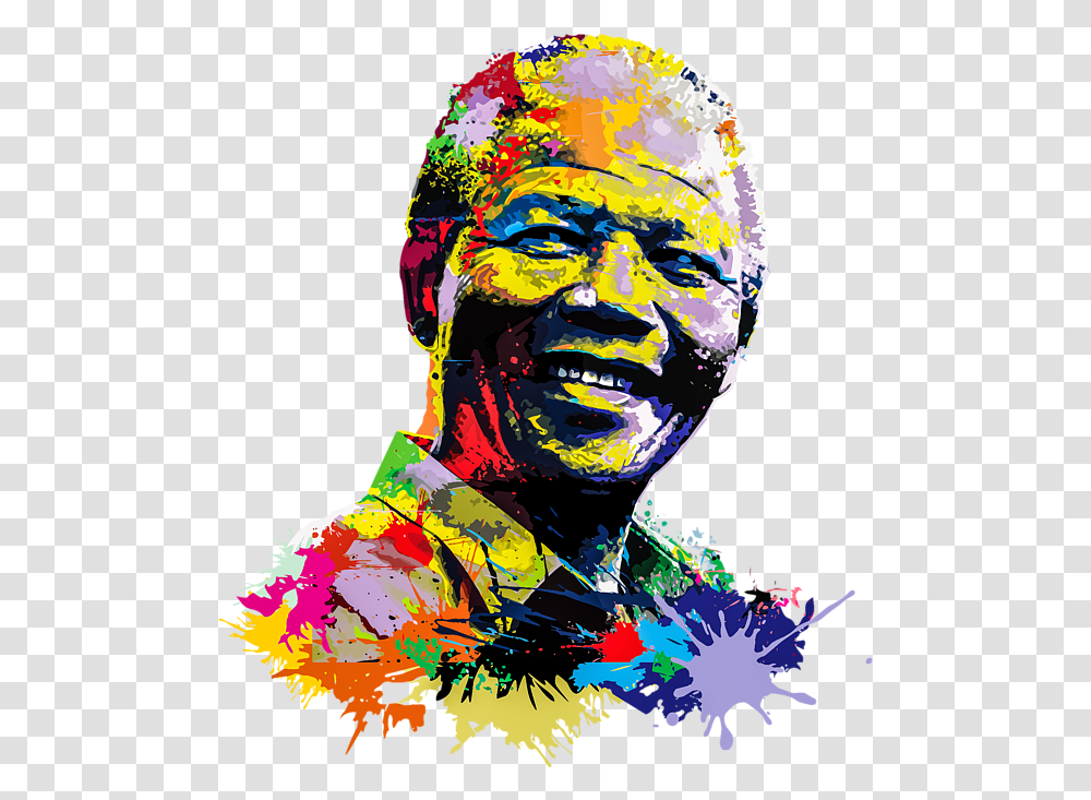 Nelson Mandela Madiba Portable Battery Charger Nelson Mandela Art, Graphics, Modern Art, Collage, Poster Transparent Png