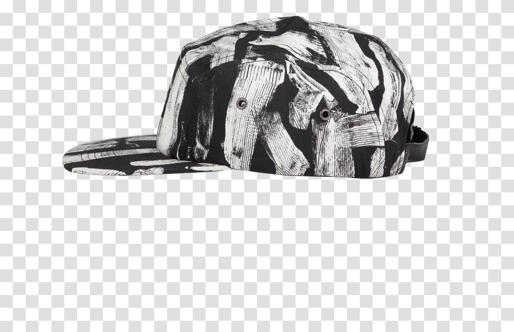 Nemesis 5 Panel - White Lines Baseball Cap, Clothing, Apparel, Hat, Elephant Transparent Png