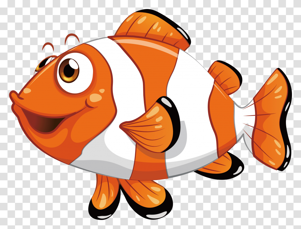 Nemo Clipart Puffer Fish Fish Clipart, Goldfish, Animal Transparent Png