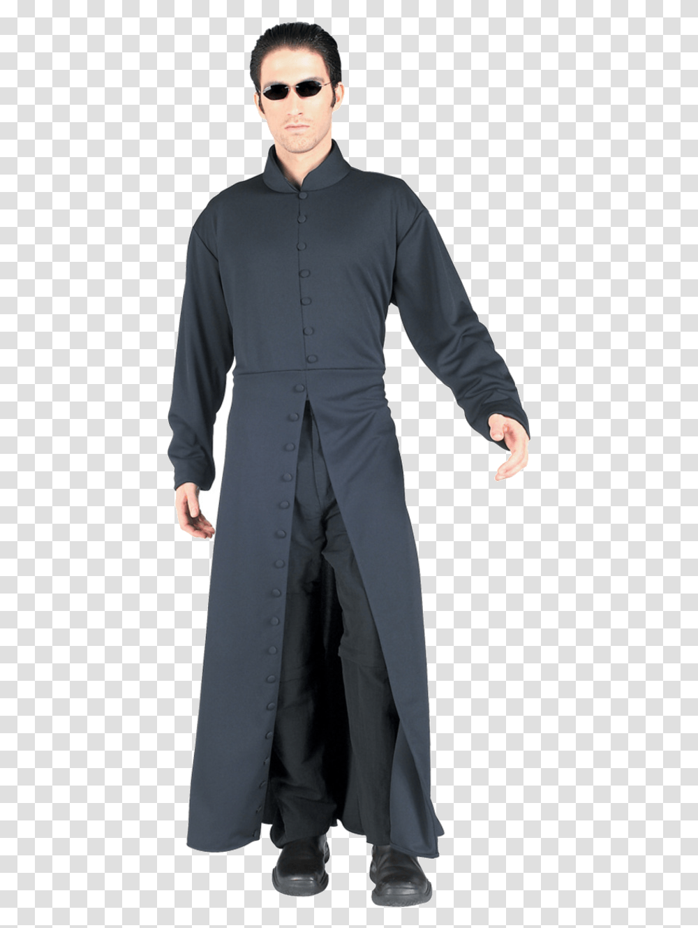 Neo Matrix Costume, Sleeve, Long Sleeve, Overcoat Transparent Png