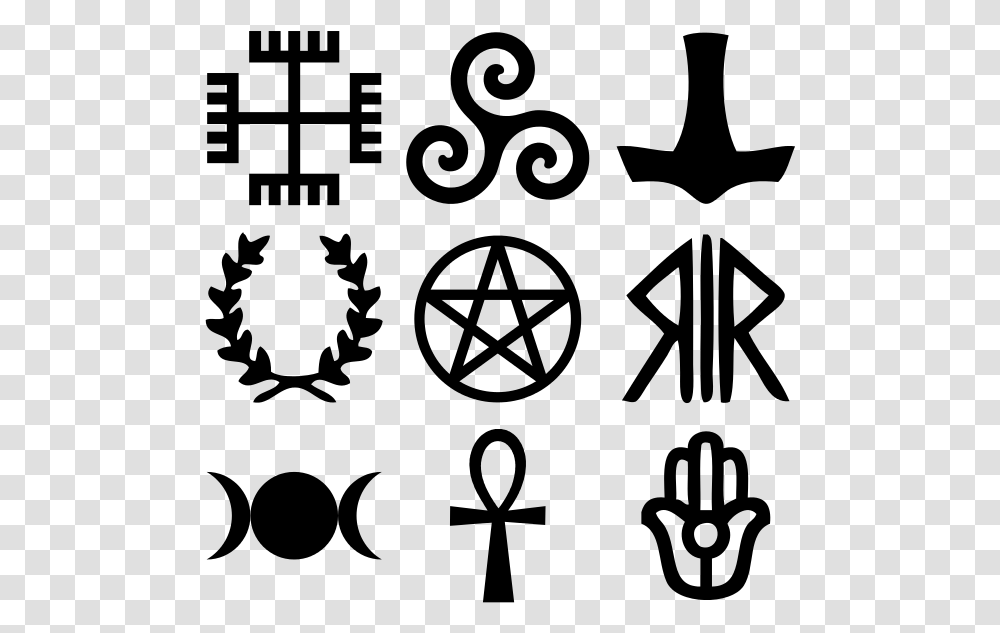 Neo Pagan Symbols, Gray, World Of Warcraft Transparent Png