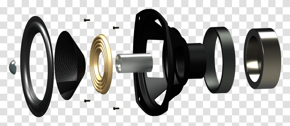 Neodymium Magnet Speaker, Machine, Rotor, Coil, Spiral Transparent Png