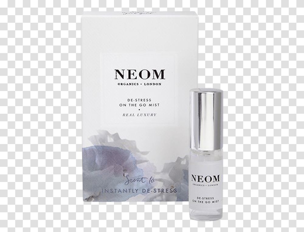 Neom De Stress On The Go Mist Cosmetics, Bottle, Perfume, Deodorant Transparent Png