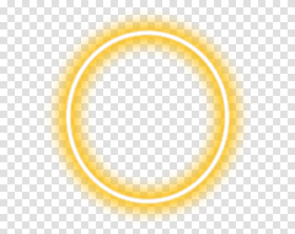 Neon Circle Light Circle, Alphabet, Eclipse, Astronomy Transparent Png