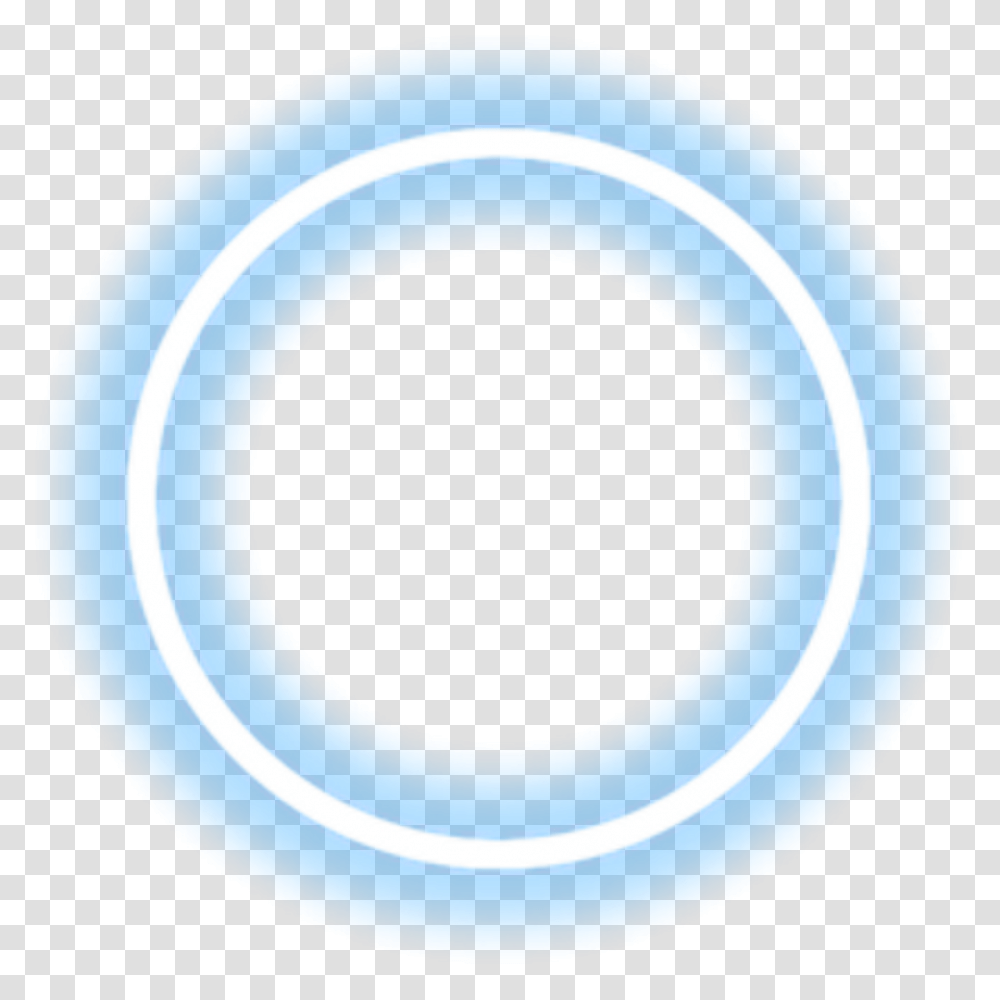 Neon Circle Neon Blue Circle, Lighting, Sphere Transparent Png