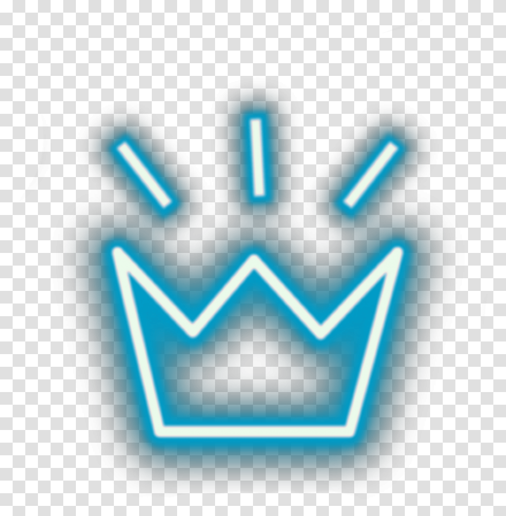 Neon Crown Download Neon Glowing Crown, Light Transparent Png