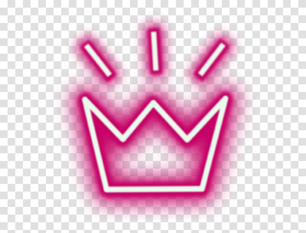 Neon Crown Glow Neon Crown, First Aid, Pac Man Transparent Png