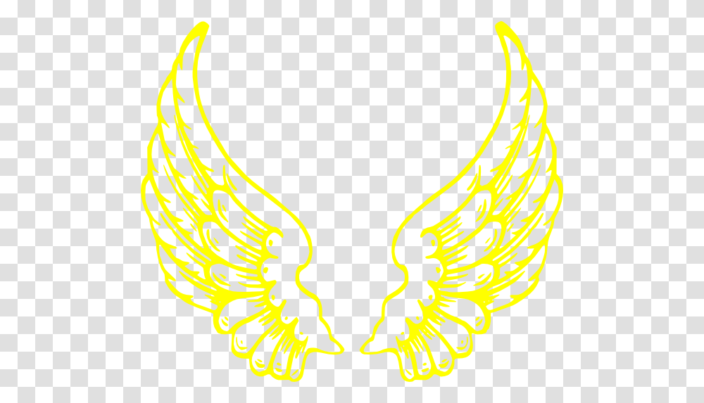 Neon Devil Wings, Logo, Trademark, Emblem Transparent Png