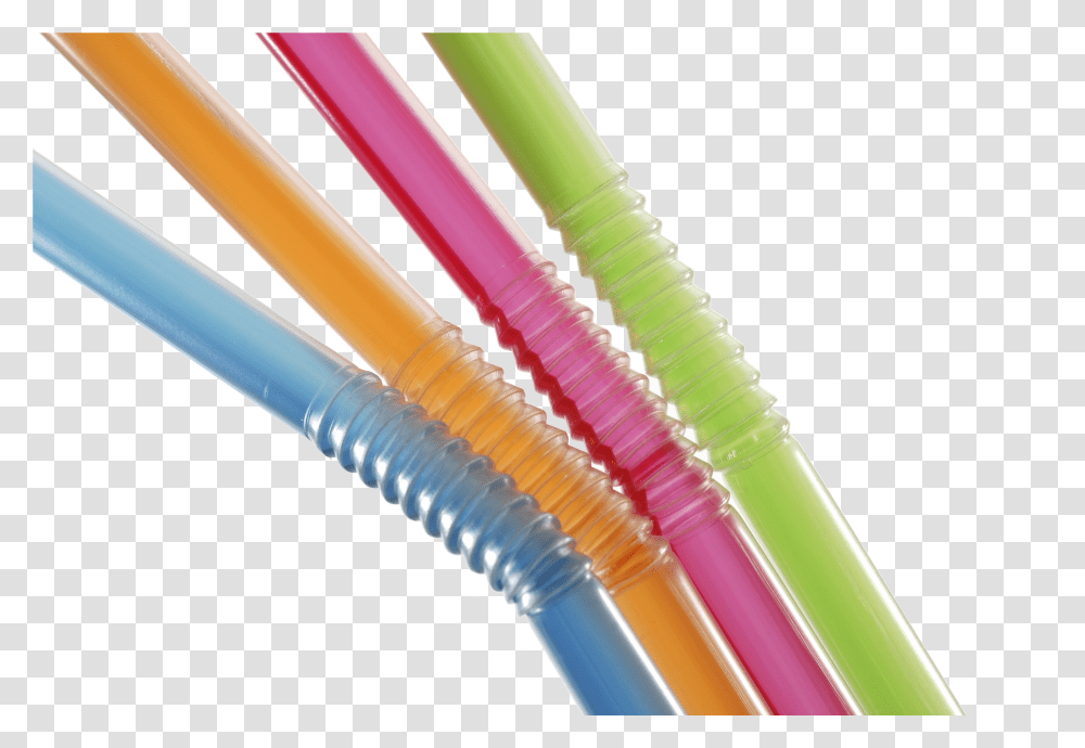 Neon Drinking Straws Transparent Png