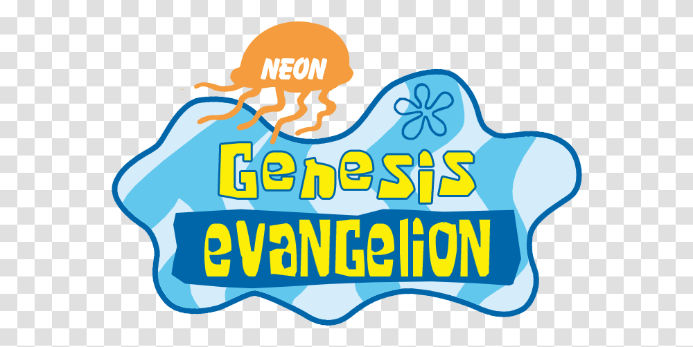 Neon Evangehon Neon Genesis Evangelion Neon Genesis Evangelion Spongebob, Word, Outdoors, Crowd Transparent Png