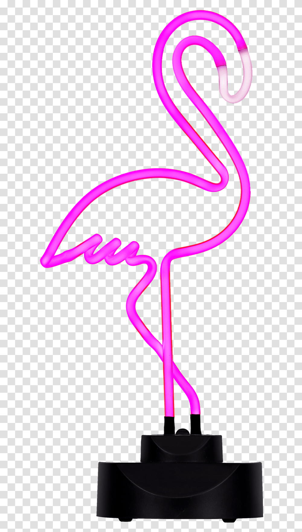 Neon Flamingo Flamingo Large Neon Light Neon Lamp, Antelope, Animal, Hat Transparent Png