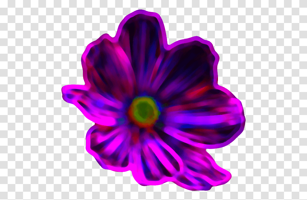 Neon Flower Illustration Free Svg Neon Flower, Purple, Plant, Rose, Flare Transparent Png