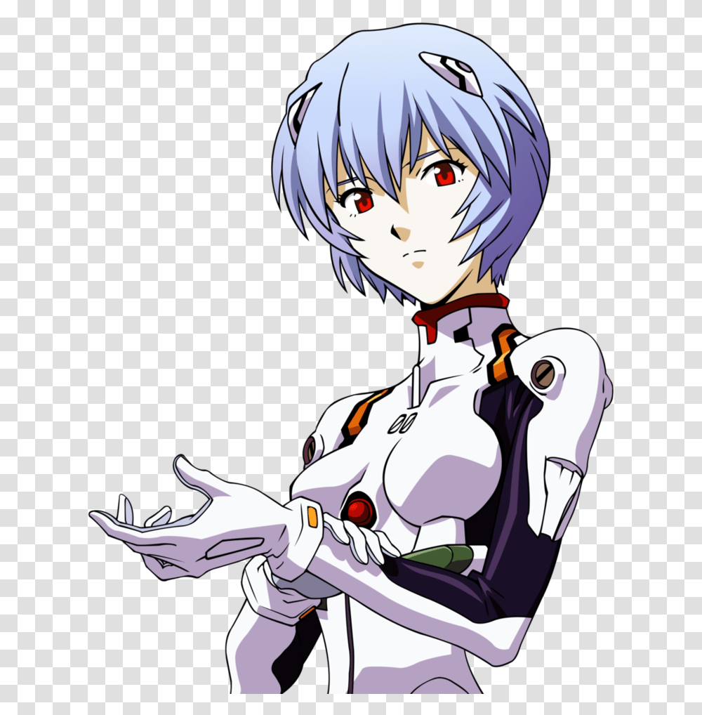 Neon Genesis Evangelion Rei, Comics, Book, Manga, Person Transparent Png