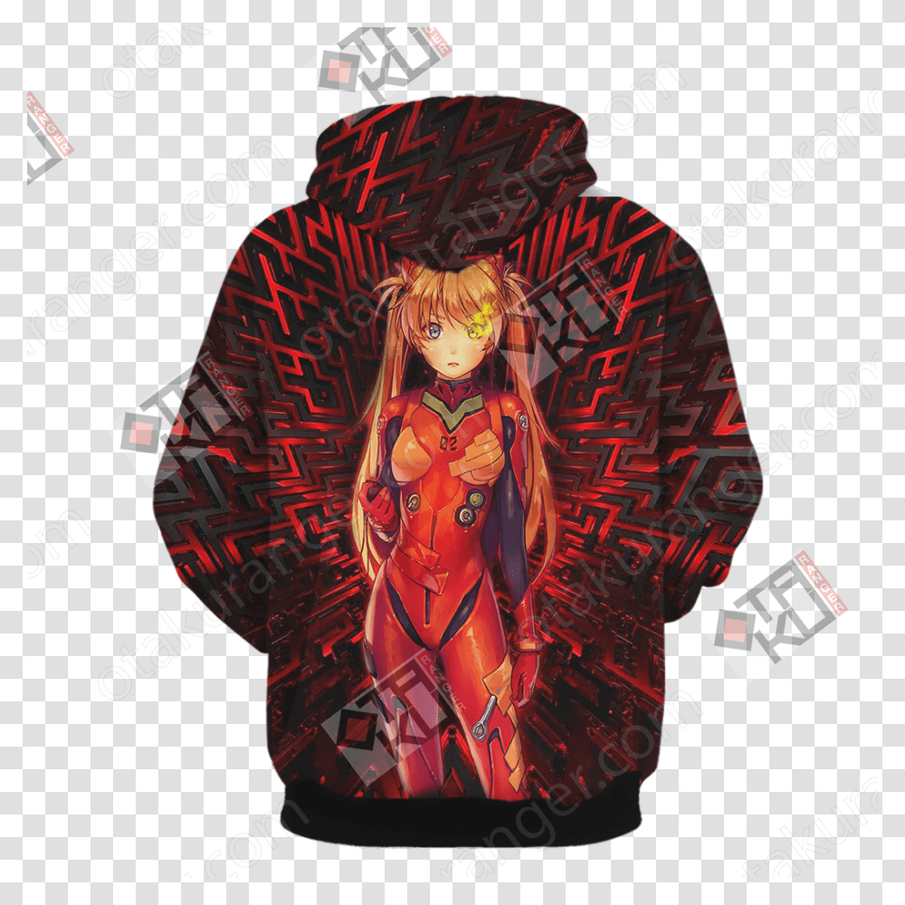 Neon Genesis Evangelion Soryu Asuka Langley 3d Hoodie Seven Deadly Sins Meliodas Shirt, Poster, Advertisement, Flyer Transparent Png