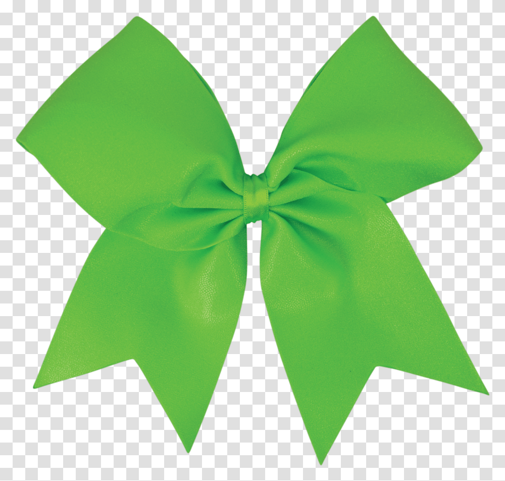 Neon Green Bow Ribbon, Leaf, Plant Transparent Png