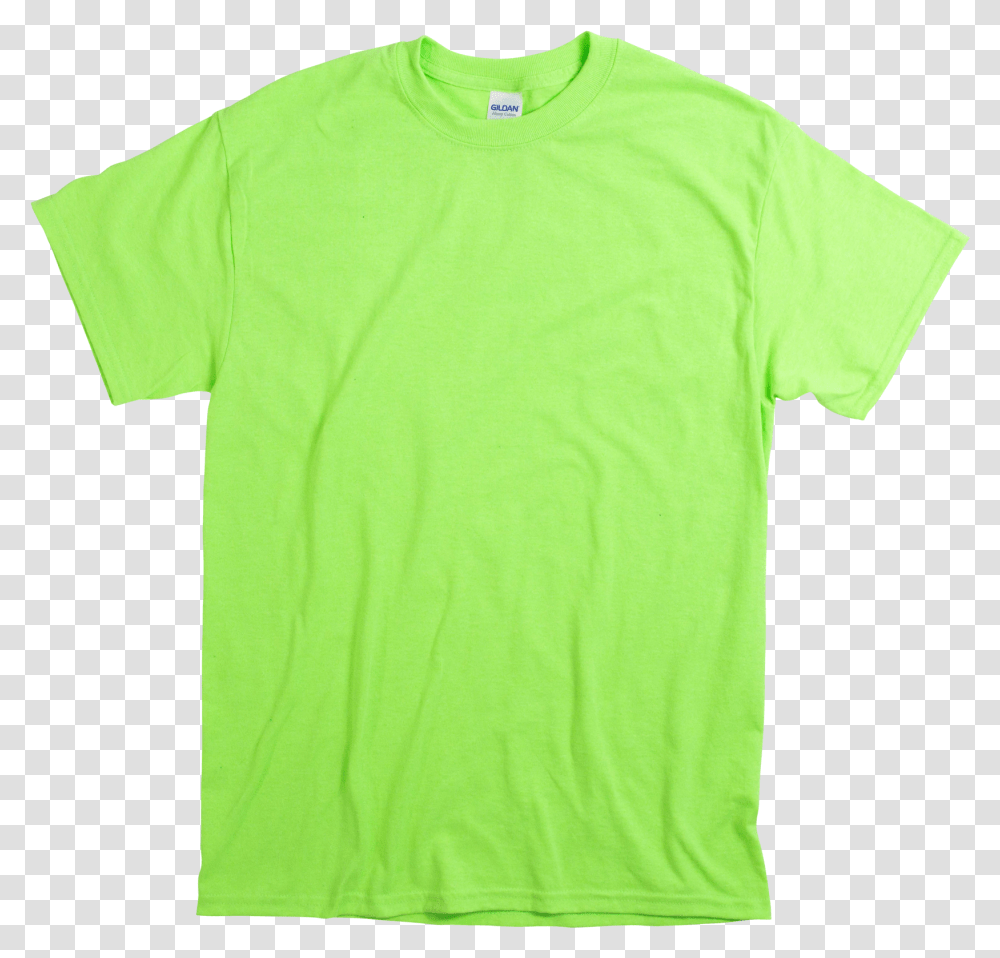 Neon Green Download Active Shirt, Apparel, T-Shirt, Sleeve Transparent Png