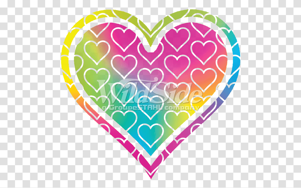 Neon Heart Heart, Rug Transparent Png