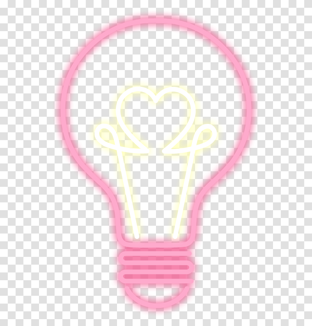 Neon Light Bulb Clipart Light Bulb Neon Transparent Png