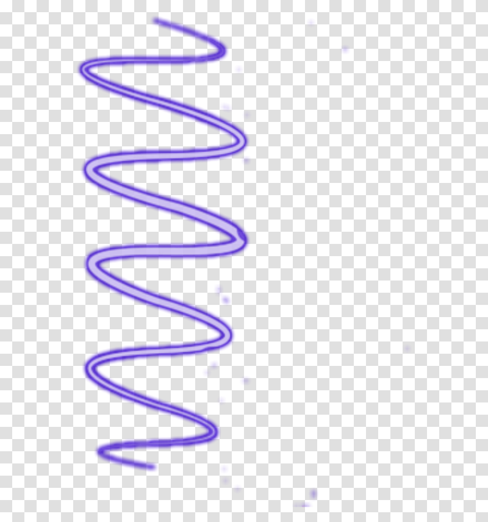 Neon Light Spiral Swirl Purple Sticker Luz Espiral Spiral Light Effect, Scissors, Blade Transparent Png