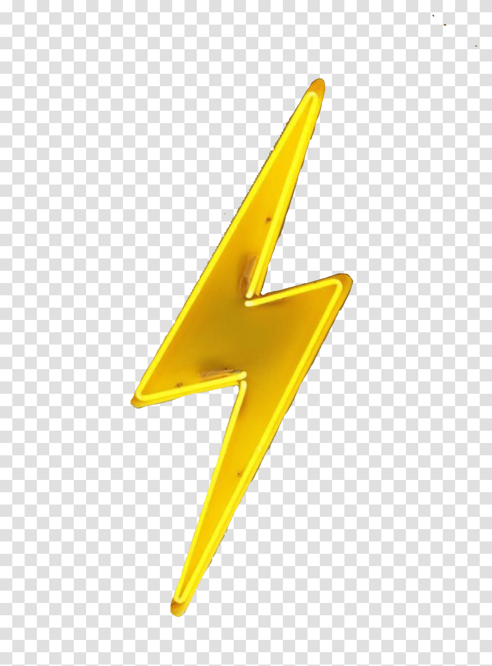 Neon Lightning Bolt, Number, Axe Transparent Png