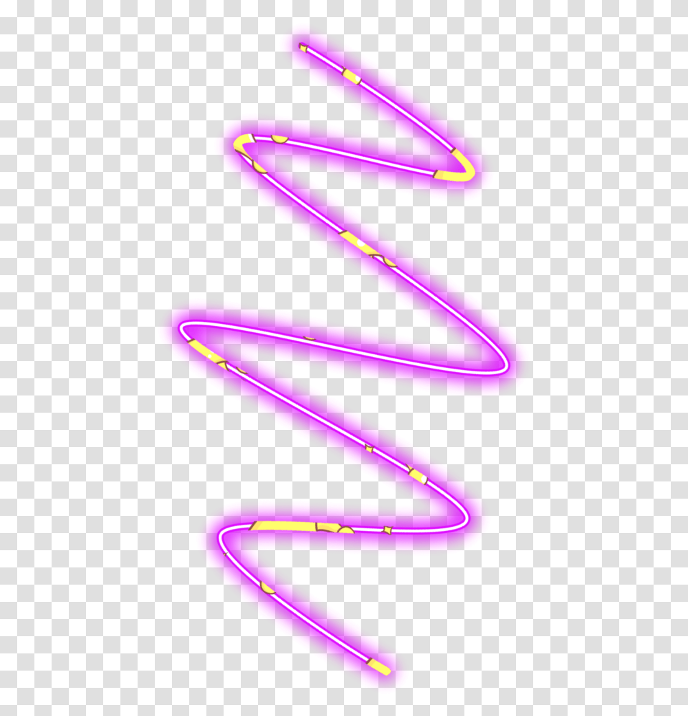 Neon Linespiralfreetoedit Purple Geometric Border Portable Network Graphics, Light, Sash Transparent Png