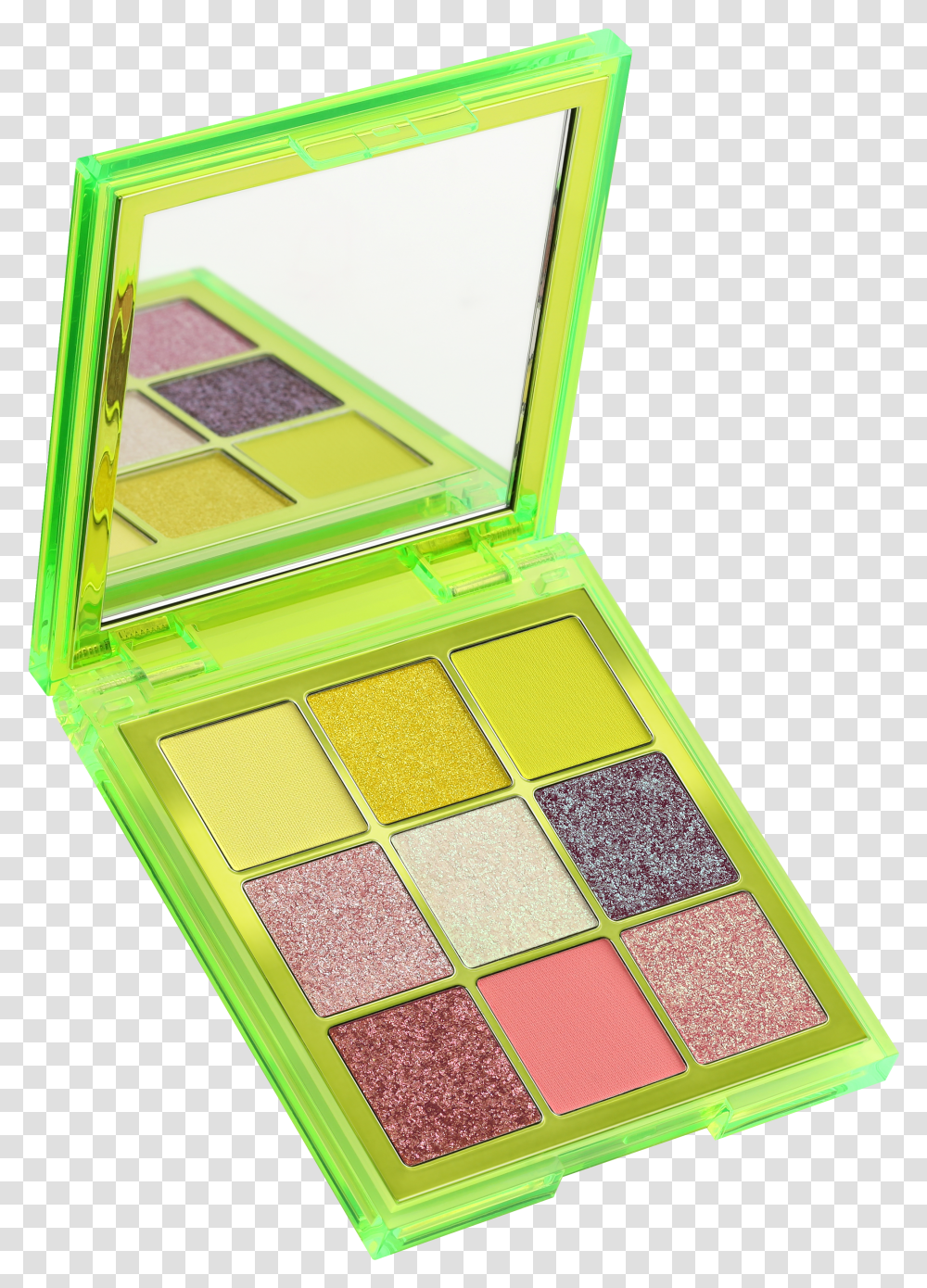 Neon Obsessions Palette Green Neon Green Hi Res Neon Obsession Huda Beauty Transparent Png