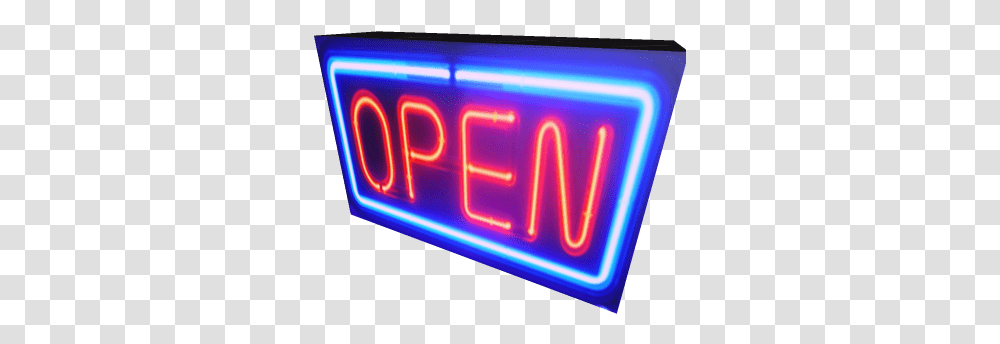 Neon Open Sign Roblox Neon Sign, Light Transparent Png