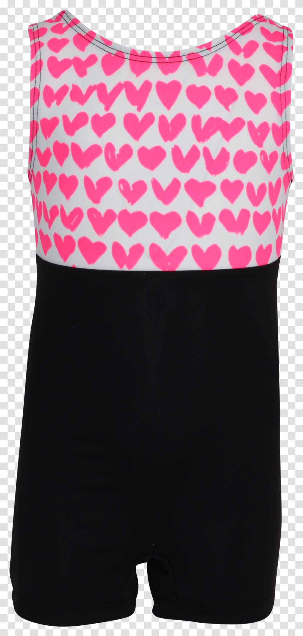 Neon Pink Hearts Tank Unitard Trunks, Hip, Purse, Handbag, Accessories Transparent Png